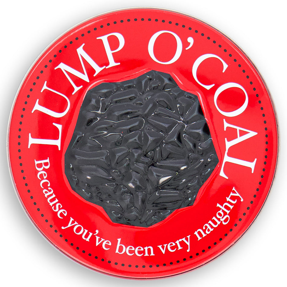 Lump O' Coal Bubble Gum Tin-Bubble gum-Gum-Gag gifts