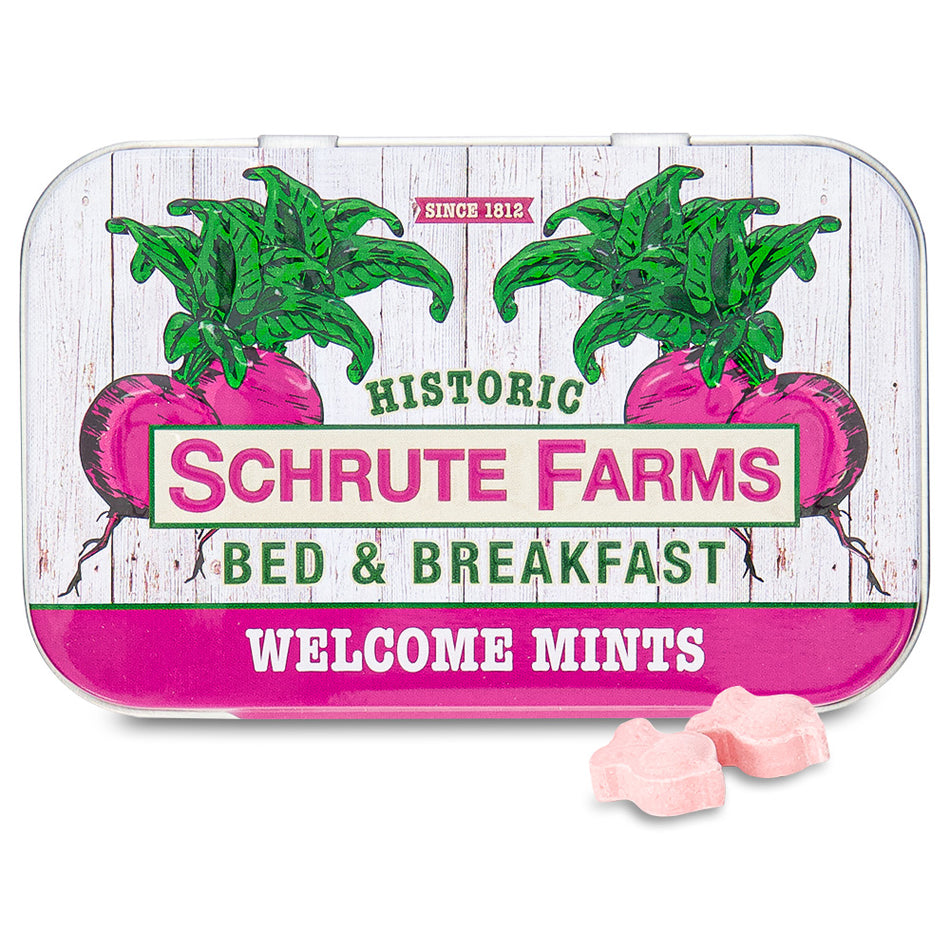 Boston America The Office Schrute Farms Welcome Mints