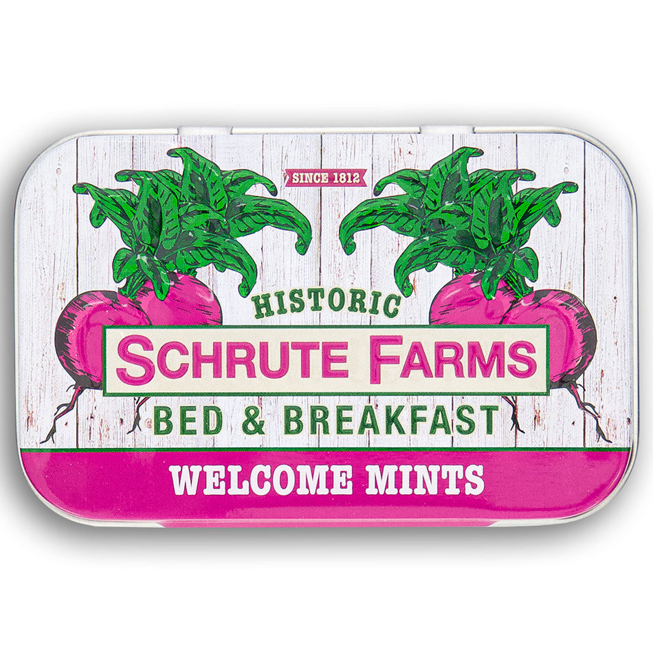 Boston America The Office Schrute Farms Welcome Mints
