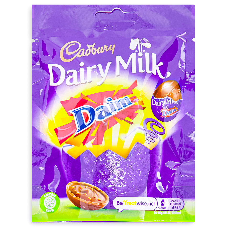 Cadbury Dairy Milk Daim Mini Eggs (UK) - 77g