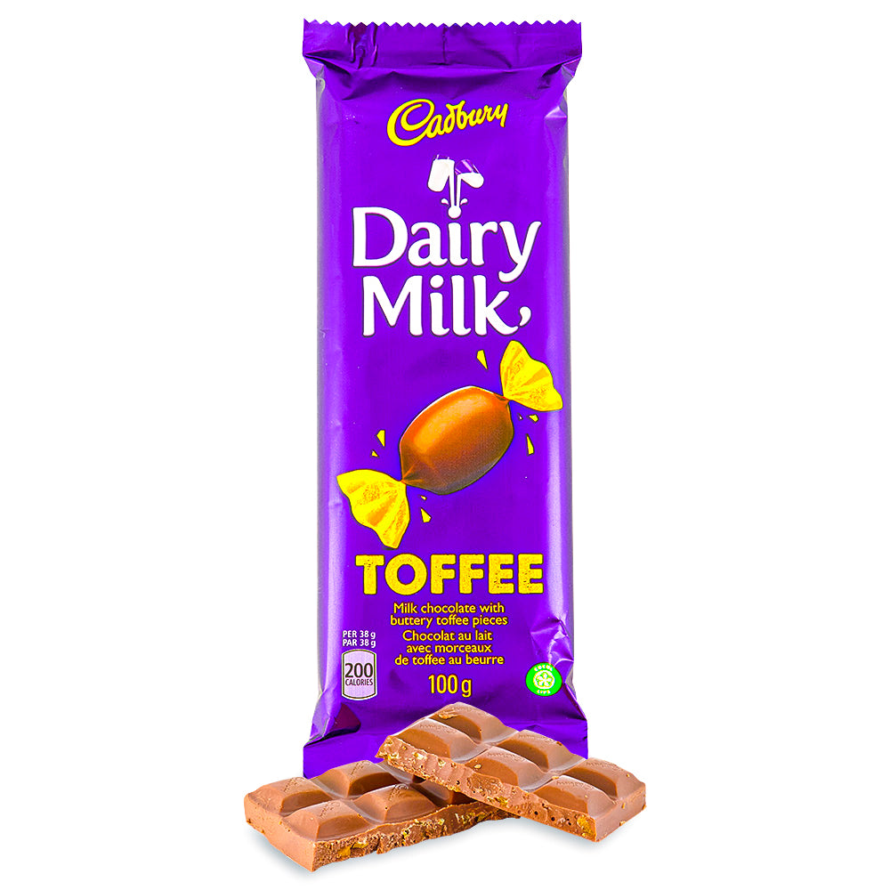 Cadbury Dairy Milk Toffee Bar - 100g-Cadbury-Dairy Milk-English toffee