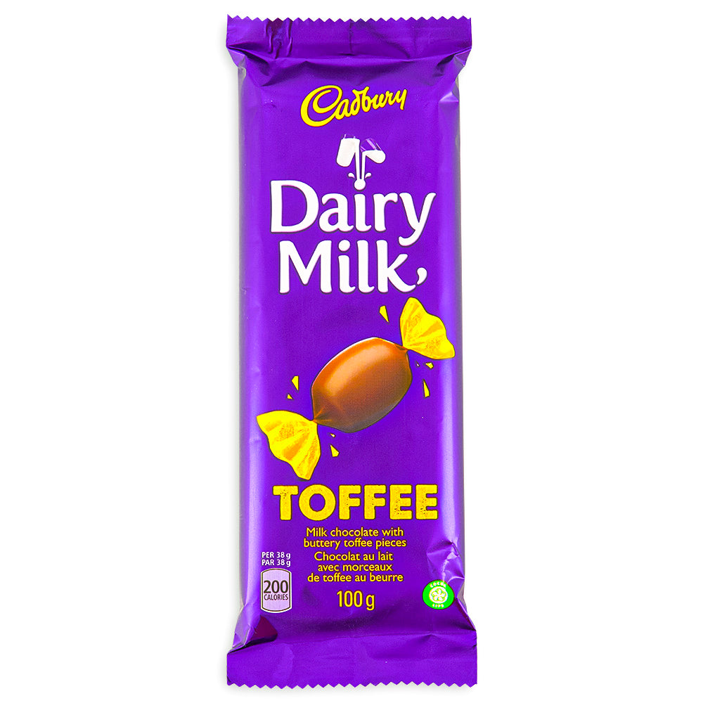 Cadbury Dairy Milk Toffee Bar - 100g-Cadbury-Dairy Milk-English toffee