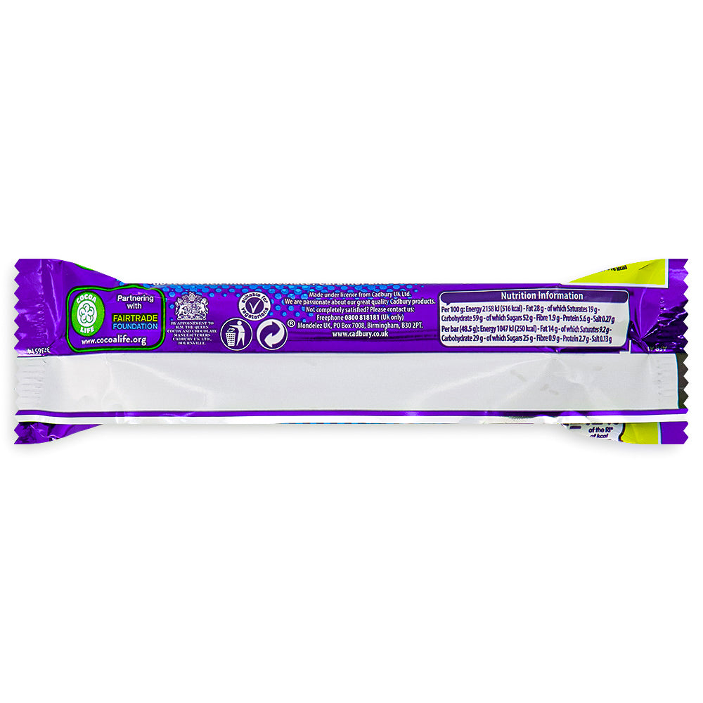 Cadbury Boost Bars UK - 49g Nutrition Facts Ingredients - British Chocolate from Cadbury!