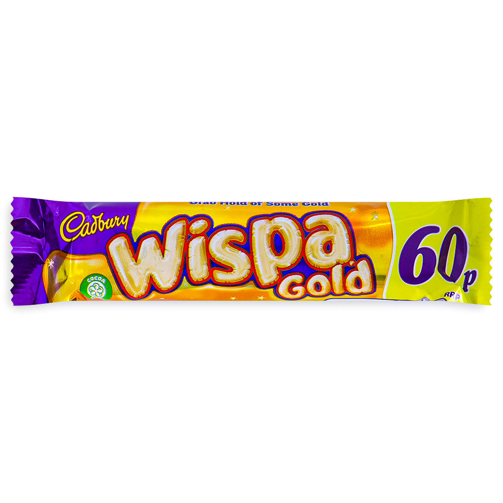 Cadbury Wispa Gold (UK) - 48g - Cadbury Chocolate Bars