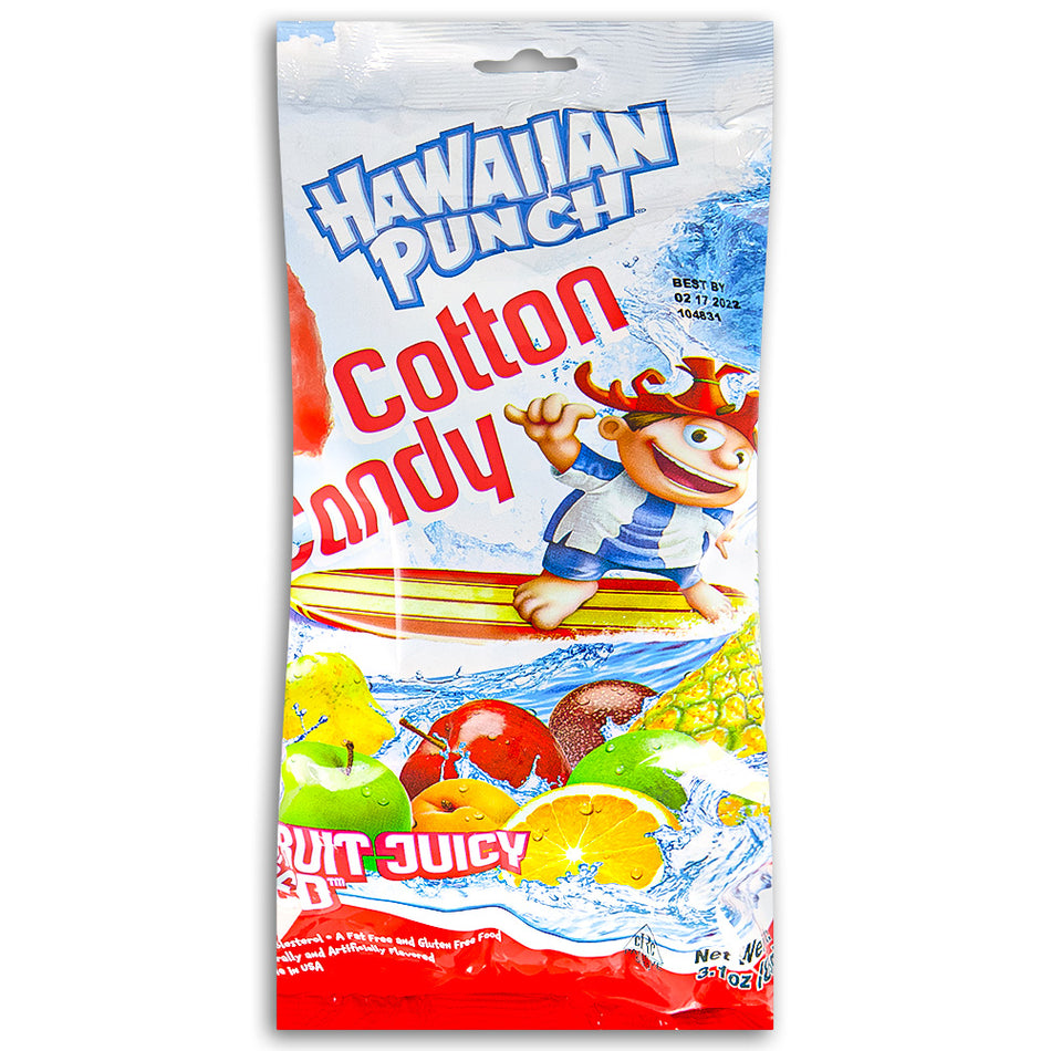 Hawaiian Punch Cotton Candy - 3.1oz