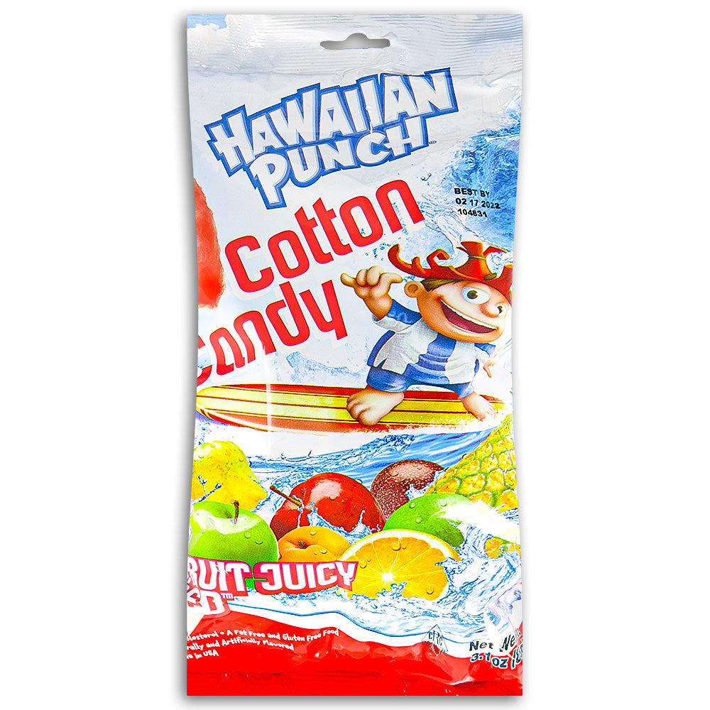 Hawaiian Punch Cotton Candy - 3.1oz  Candy Funhouse – Candy Funhouse US