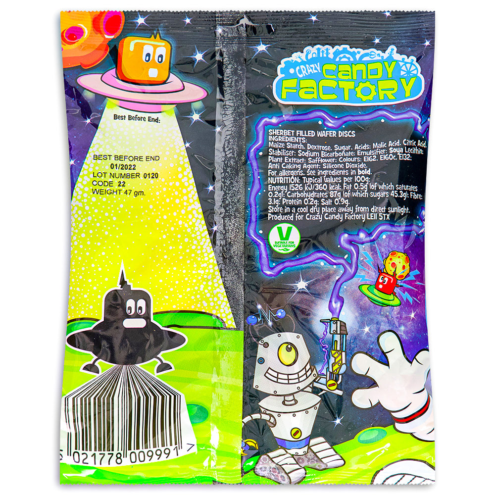 U K様おまとめ品♪(๑ᴖ◡ᴖ๑)♪ Crazy Candy Factory Flying Saucers (UK) | Candy Funhouse – Candy