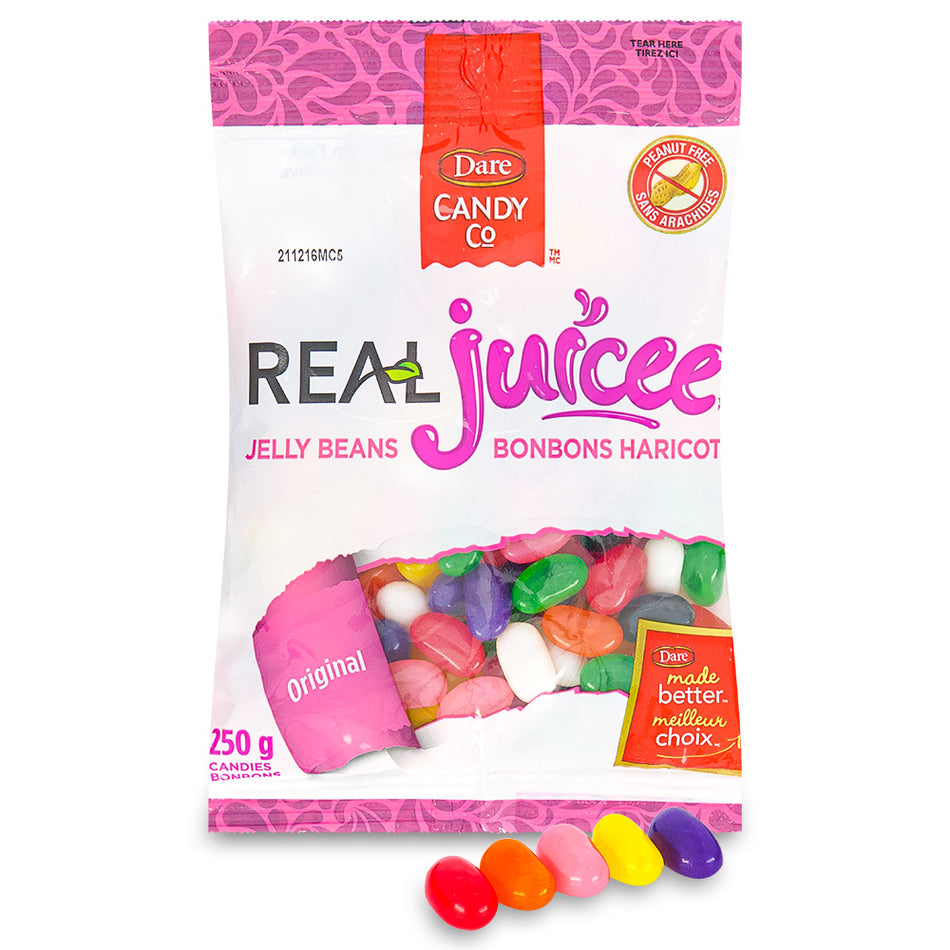 Dare RealJuicee Jelly Beans - 250g - Canadian Candy
