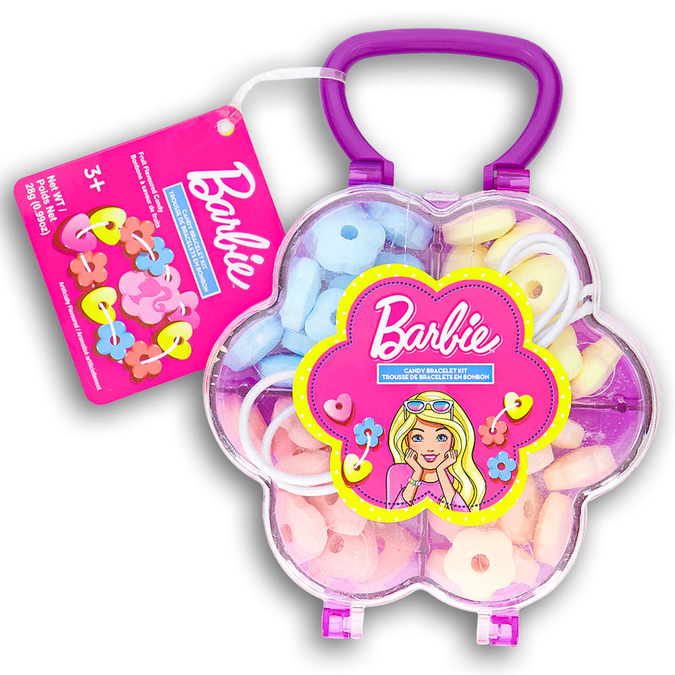 Barbie Sweet Beads Bracelet Kit-Candy Bracelet-Barbie Party-Pink Candy 