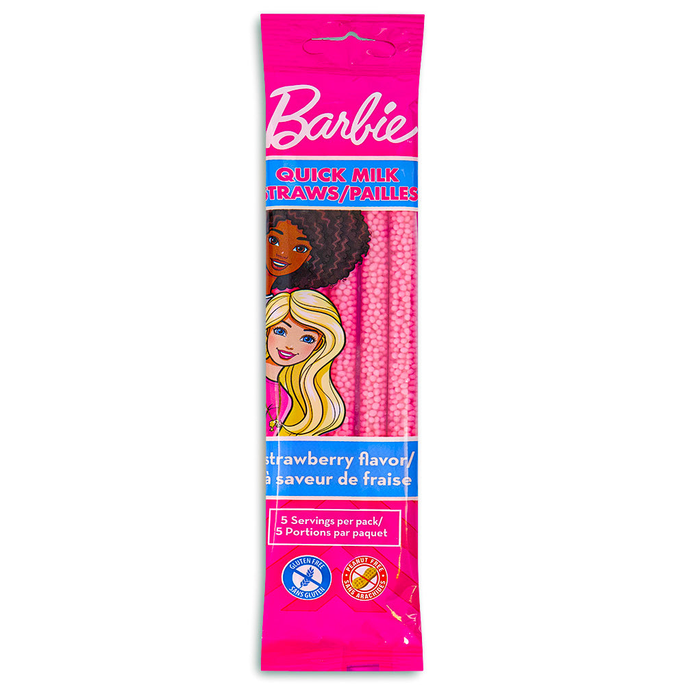 Quick Milk Magic Sipper Barbie Straws - 36g