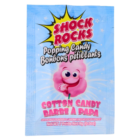 Shock Rocks Popping Candy Cotton Candy, Shock Rocks Popping Candy Cotton Candy, Turn your taste buds into a whirlwind of sweet fun, Delicious trip to the carnival, Sugary joy of cotton candy in a poppin' party, Tiny crystals burst with the iconic taste of fluffy, spun sugar, Mini explosion of sweetness, Craving a sugar rush, shock rocks, popping candy, cotton candy, cotton candy popping candy
