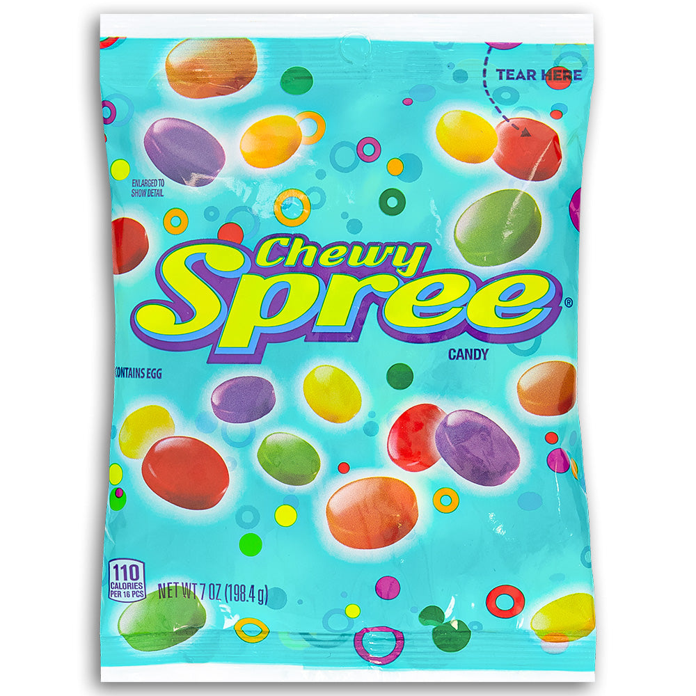 Chewy Spree Candy - 7 oz-old fashioned candy-Chewy Candy-Sour candy