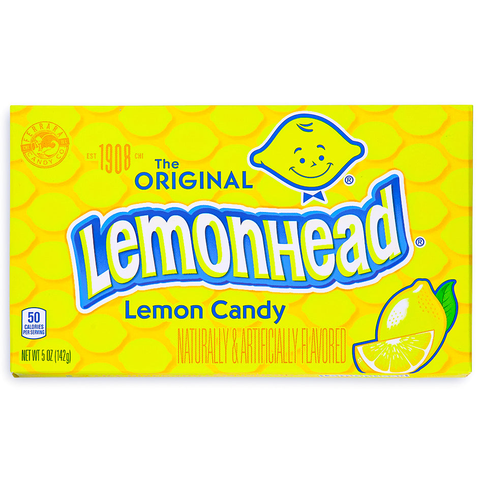 Lemonhead Original Theatre Pack - 5oz-Lemondhead-Old fashioned candy-Lemonhead candy 