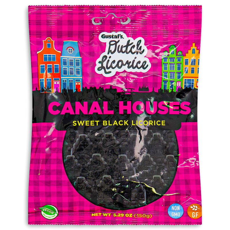 Gustaf's Dutch Licorice Canal Houses - 5.29oz