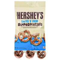 Hershey's Cookies 'n' Creme Dipped Pretzels - 4.25oz-Pretzels-Chocolate covered pretzels-Hershey cookies and cream