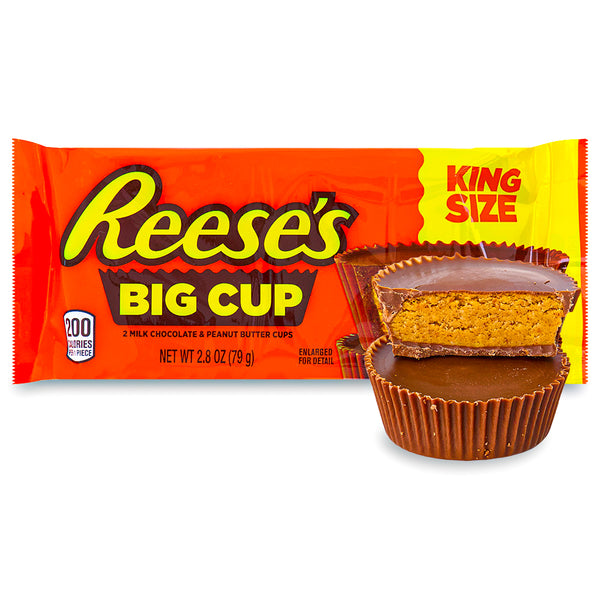 REESE'S Big Cup Milk Chocolate Peanut Butter Cup, 1.4 oz