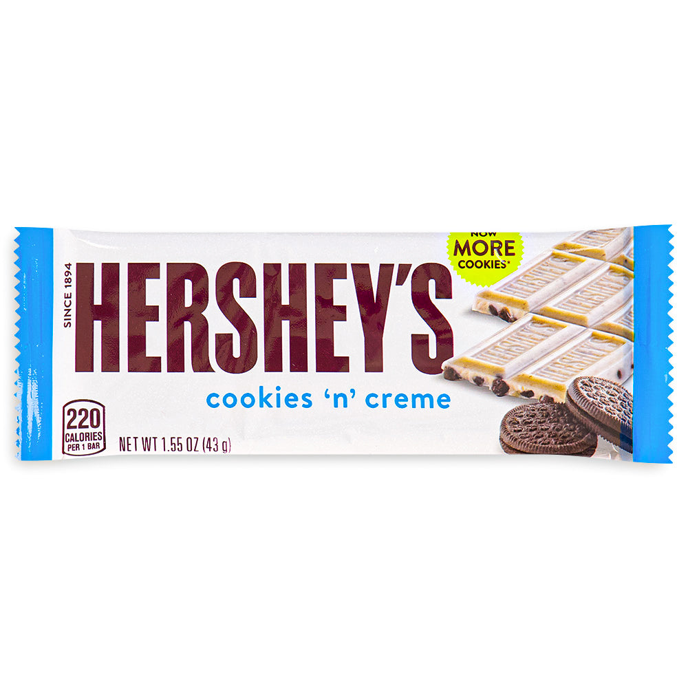 Hershey's Cookies 'N' Creme - 1.55oz | Candy Funhouse US