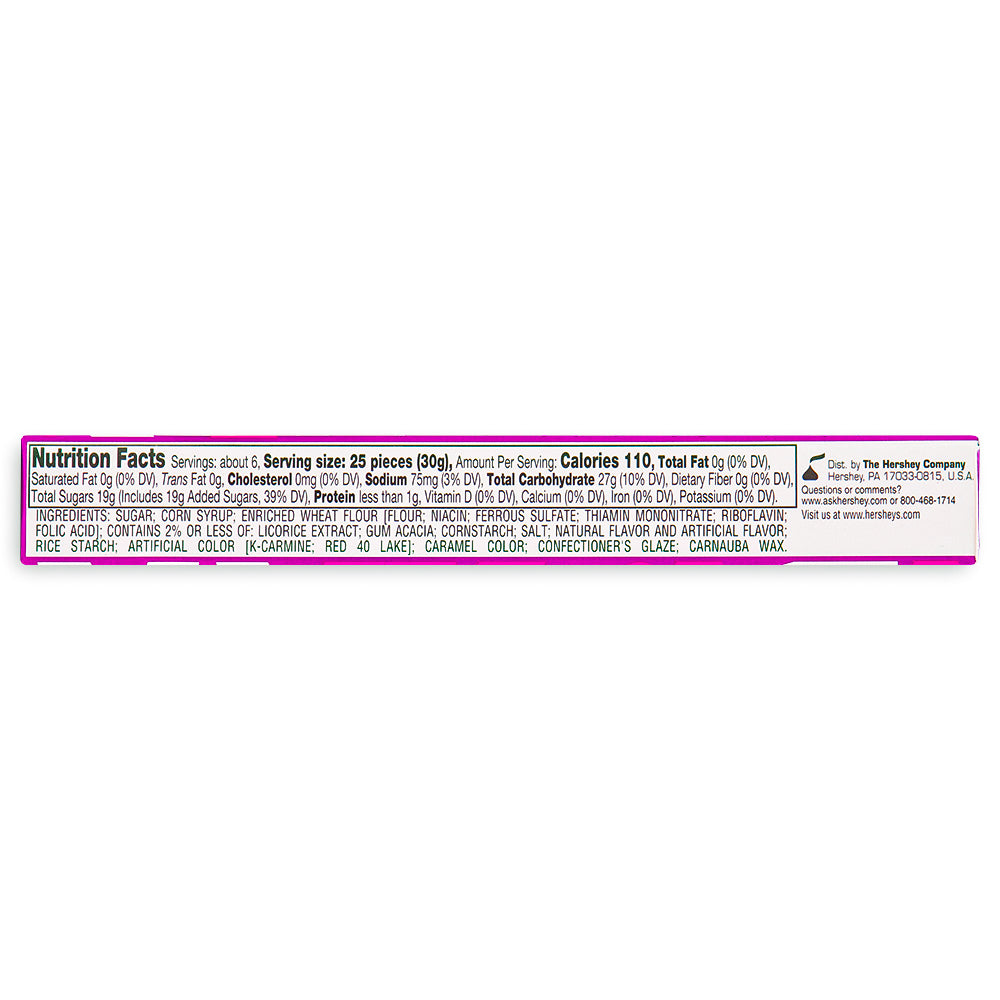 Good & Plenty Candy Theatre Pack - 6oz Nutrition Facts Ingredients-good and plenty-Licorice-Old fashioned candy 