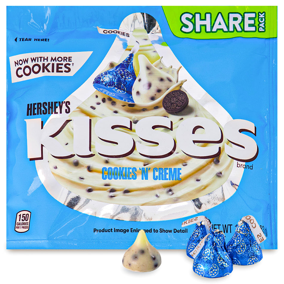 Hershey's Kisses - Cookies 'N' Creme - 10oz
