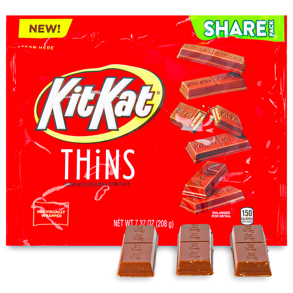 Kit Kat Thins Share Pack, Kit Kat Thins Share Pack, Crispy Wafers, Velvety Milk Chocolate, Whimsical Chocolate Bars, Shareable Treats, Delightful Snacking, Fun and Flavor, Chocolate Party, Joyful Moments, Satisfying Crunch, kit kat, kit kat chocolate, kit kat chocolate bar, kit kat birthday cake, kit kat limited edition