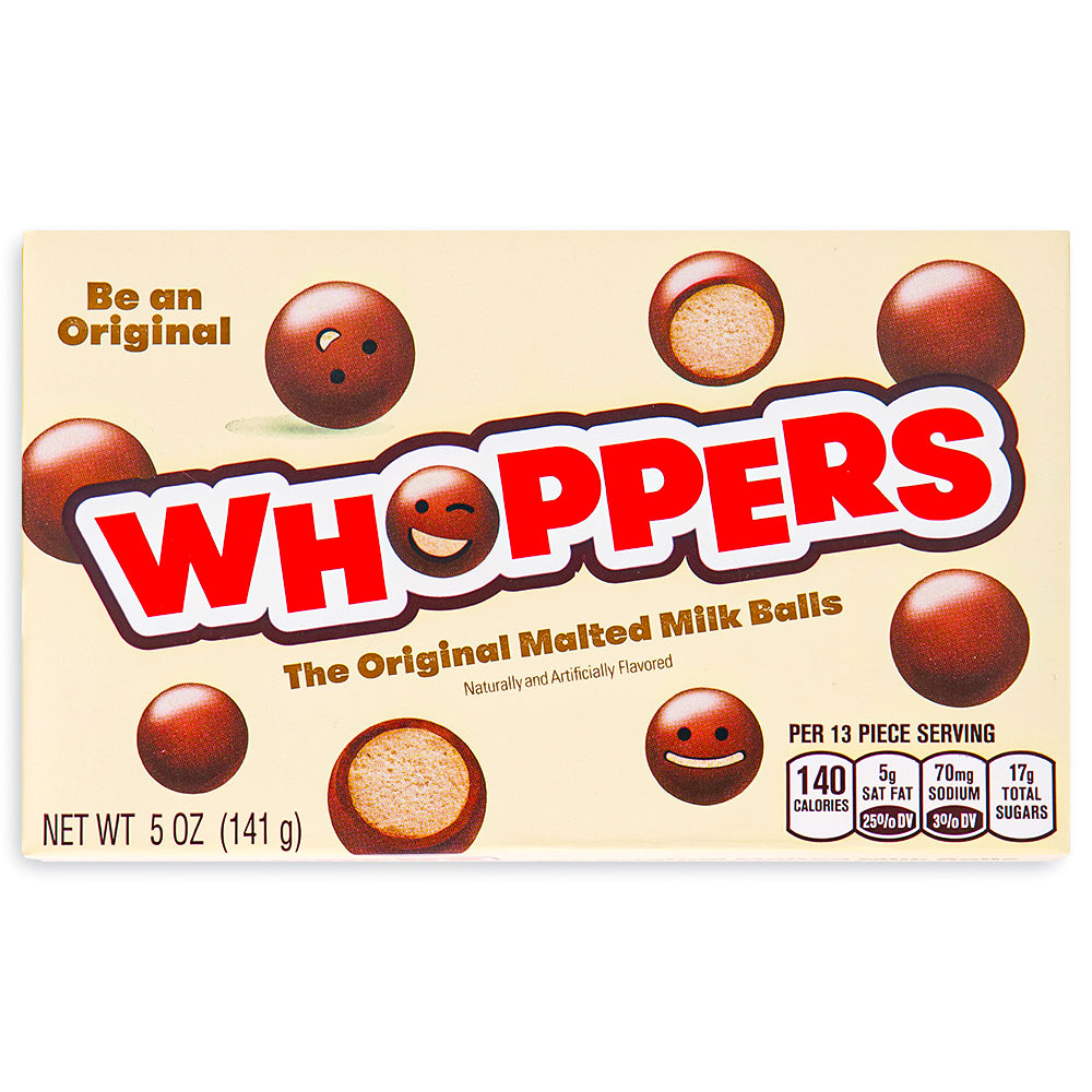 Whoppers Theater Pack - 5oz-Whoppers-Whoppers candy-Chocolate malt