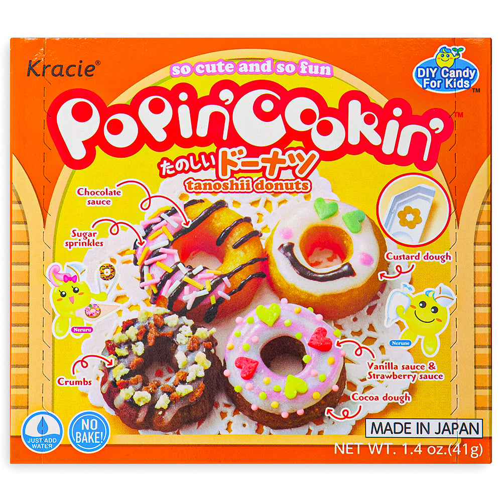 Japanese Kracie Popin' Cookin' DIY Kit - Candy Donuts