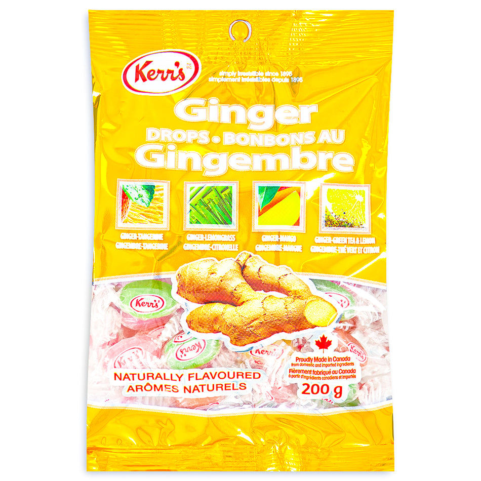 Kerr's Ginger Drops - 200g - Ginger Candy