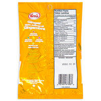 Kerr's Ginger Drops - 200g Nutrition Facts Ingredients - Ginger Candy