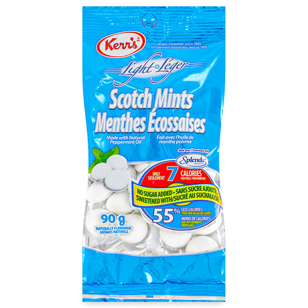 Kerr's Light Scotch Mints No Sugar Added - 90g-scotch mints-mints