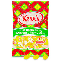 Kerr's Classic Tartan Sour Lemon Drops - 180g-lemon drops-lemon drop