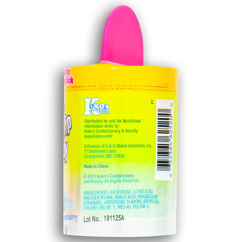 Dip-N-Lik Triple Dip Sour Candy - .85oz Nutrition Facts Ingredients