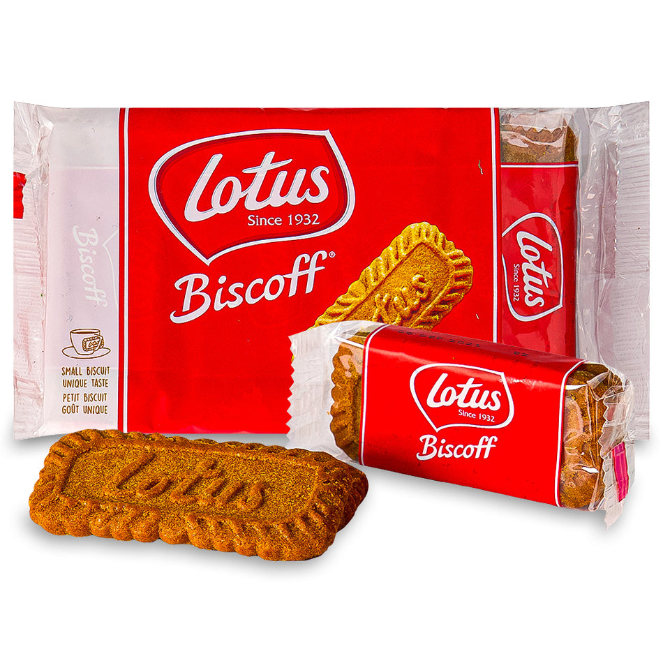 Lotus Biscoff 8x2pcs - 124g-Lotus Biscoff-Lotus Biscoff cookies-Airplane cookies