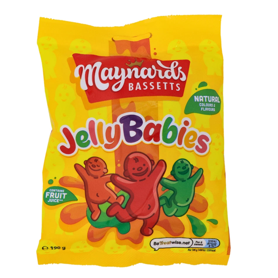 Maynards Bassetts Jelly Babies UK - 190g