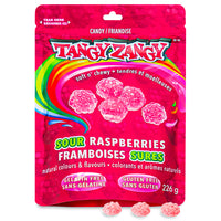Tangy Zangy Sour Raspberries Candy - 226g