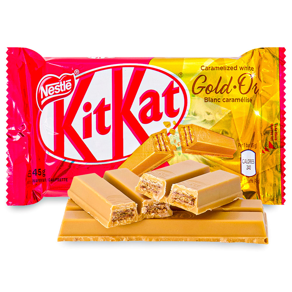 Kit Kat Gold - 45 g, kit kat, kit kat gold, kit kat chocolate, kit kat chocolate bar