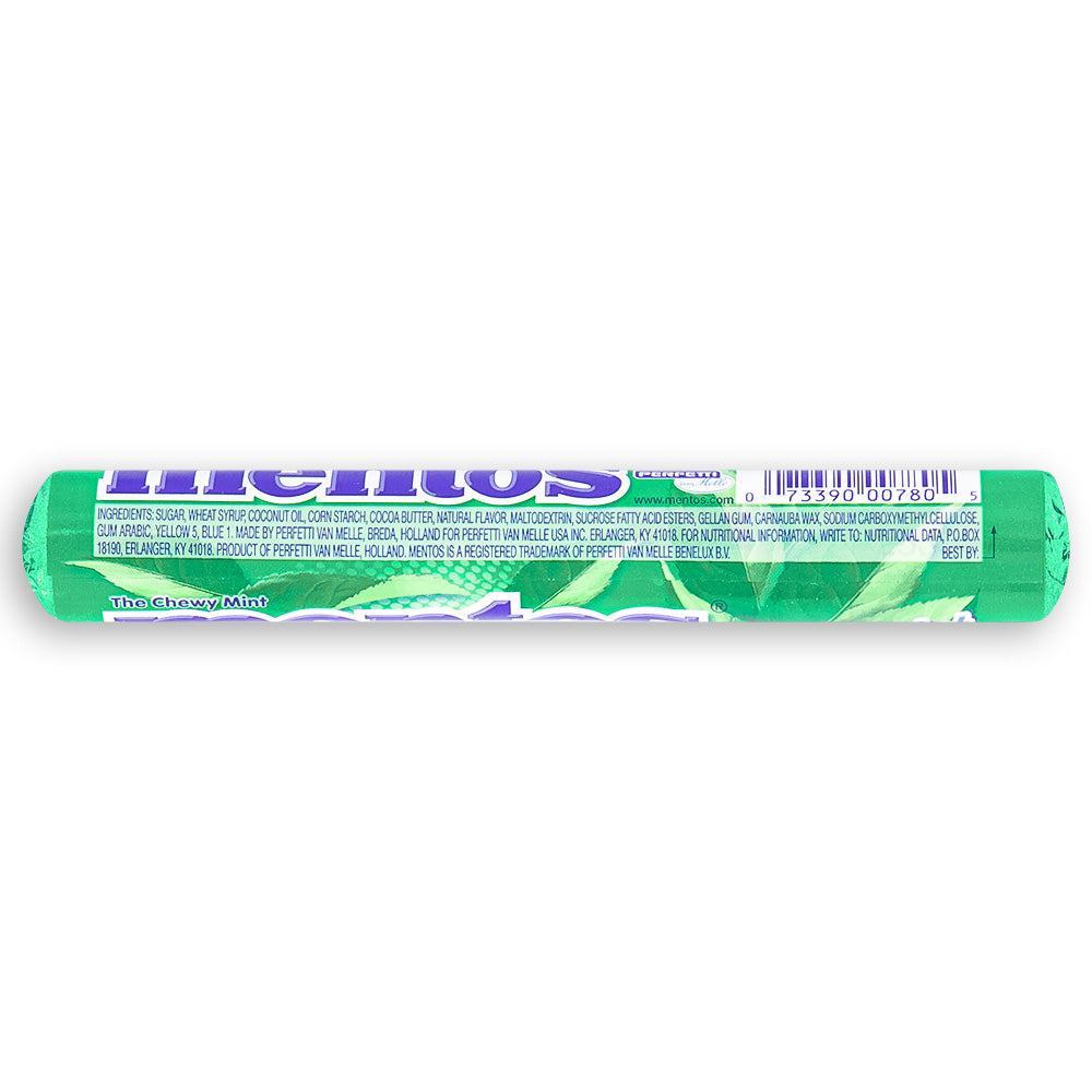 Mentos Spearmint - 1.32oz Nutrition Facts Ingredients-Mentos-Mints