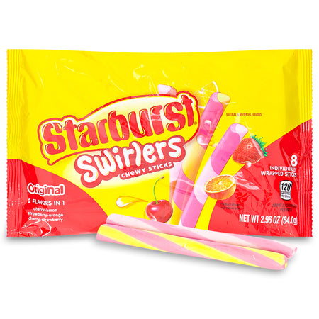Starburst Swirlers Chewy Sticks Share Size - 84 g