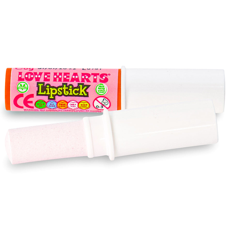 Swizzels Love Hearts Lipsticks Candy - 6g-Candy hearts-Valentine’s Day candy