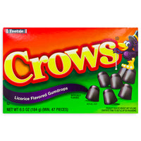 Crows Candy Theatre Pack-Licorice-Black Licorice-Gumdrops