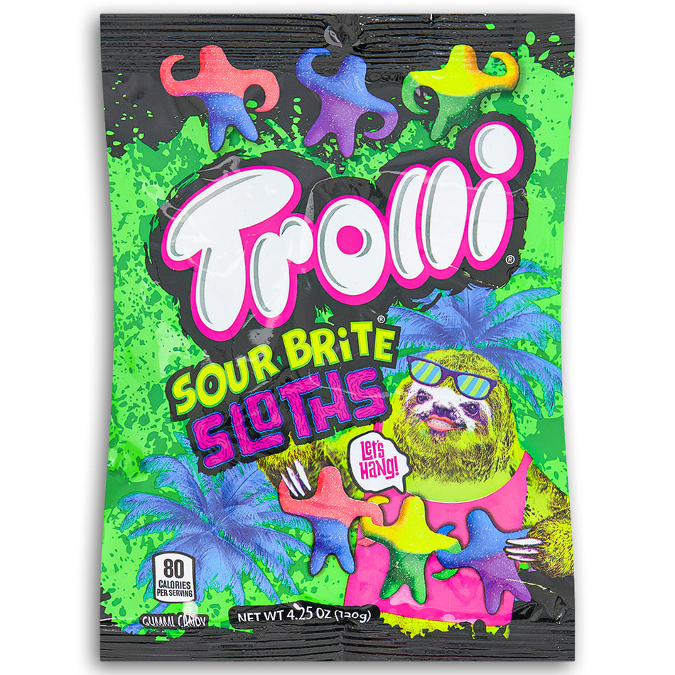 Trolli Sour Brite Sloths, Trolli Sour Brite Sloths, chewy gummies, flavor excitement, candy enthusiasts, flavor adventurers, gummy party, candy adventure