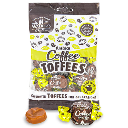 Walker's Arabica Coffee Toffee UK - 150g - British Candy