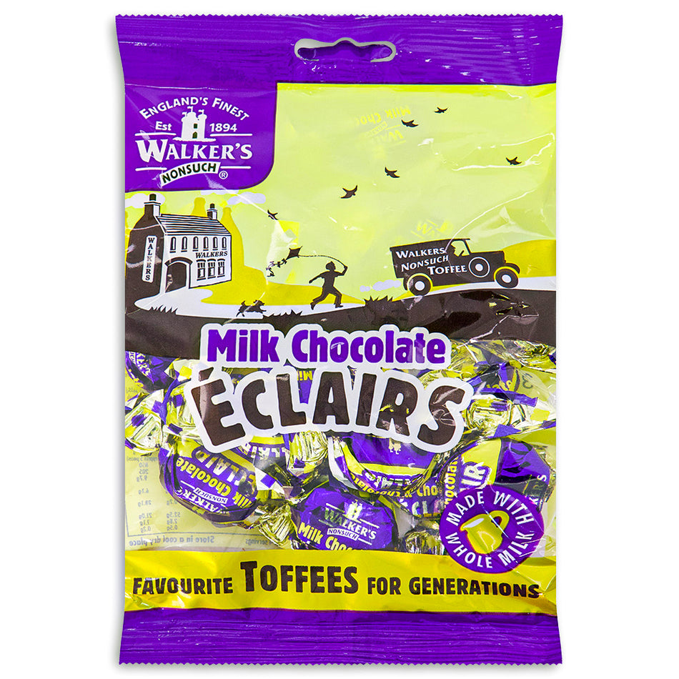 Walker's Milk Chocolate Eclairs Toffees UK - 150g