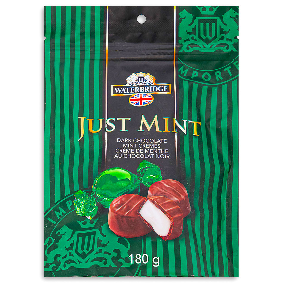 Waterbridge Just Mint Dark Mint Cream Candy - 180g - British Candy