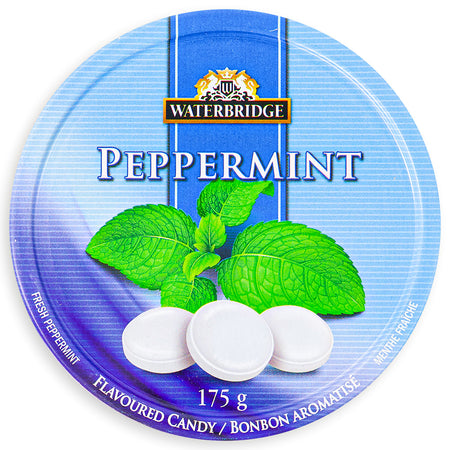 Waterbridge Travel Tin Peppermint Candy - 175 g