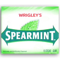 Wrigley's Spearmint Gum - 15 stick