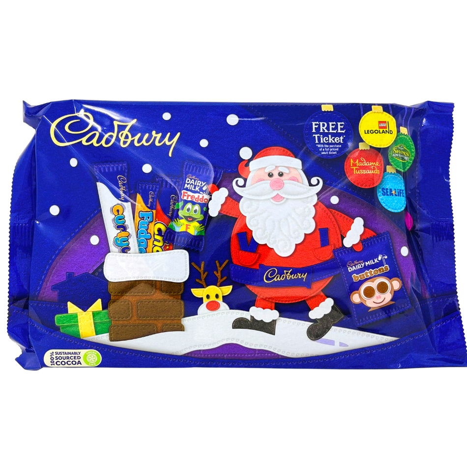 Cadbury Small Christmas Selection Pack (UK) - 89g - British Chocolate from Cadbury