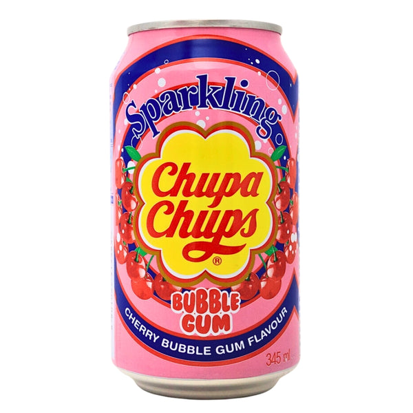 Sparkling Strawberry Cream Soda 345ml - Chupa Chups