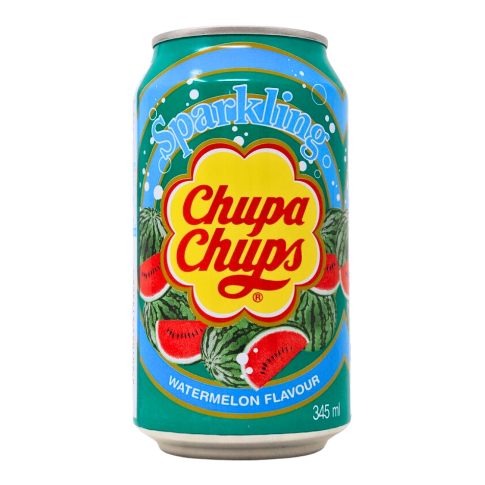 Chupa Chups Sparkling Watermelon - 345mL-Chupa Chups-watermelon candy-Watermelon soda