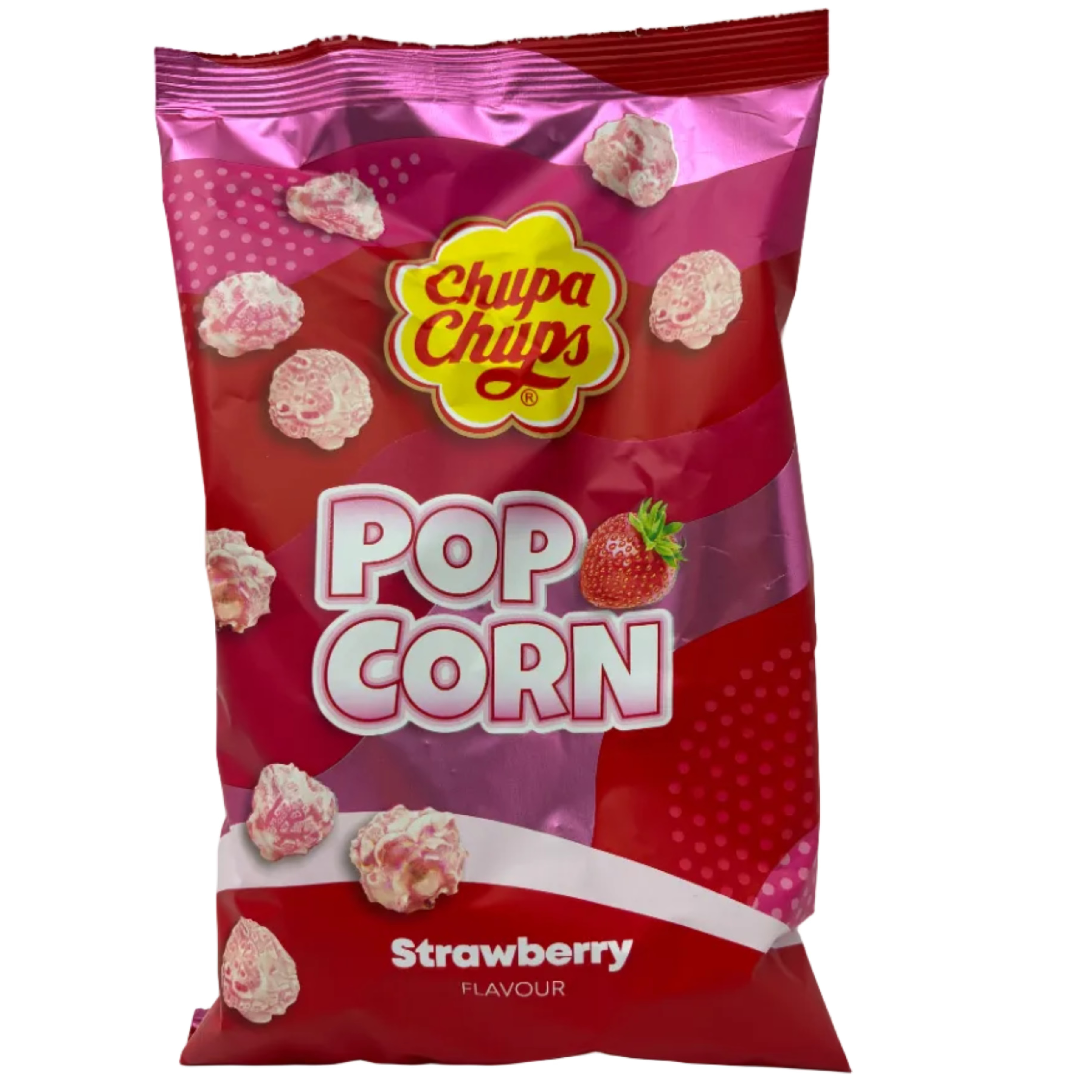 Chupa Chups Popcorn Strawberry (UK) - 90g