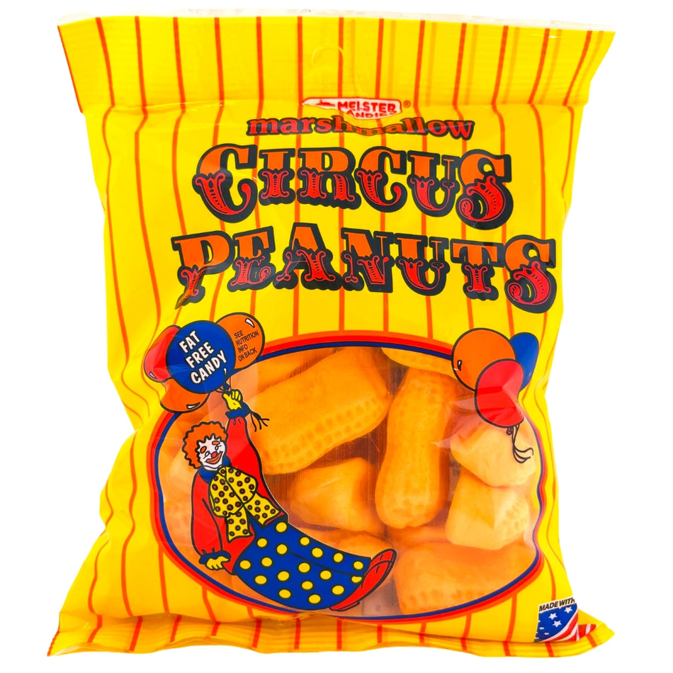 Marshmallow Circus Peanuts - 6oz